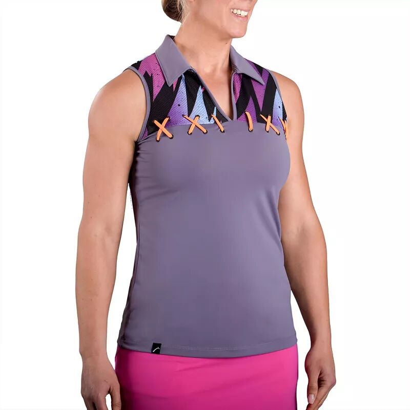 Женская футболка-поло для гольфа без рукавов SwingDish Ryah