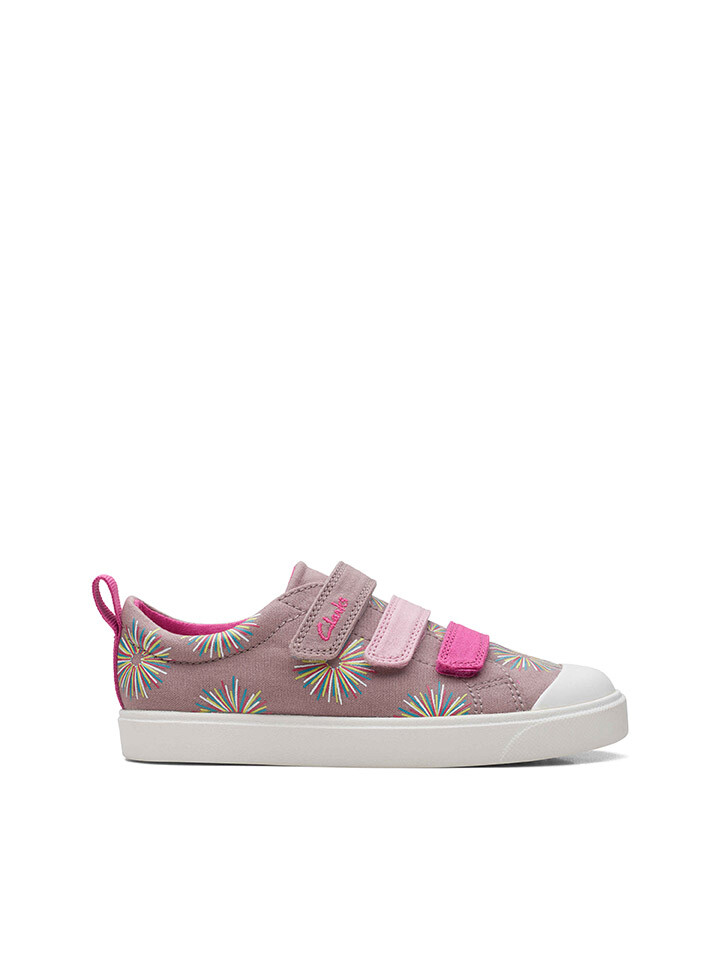 

Низкие кроссовки Clarks, розовый