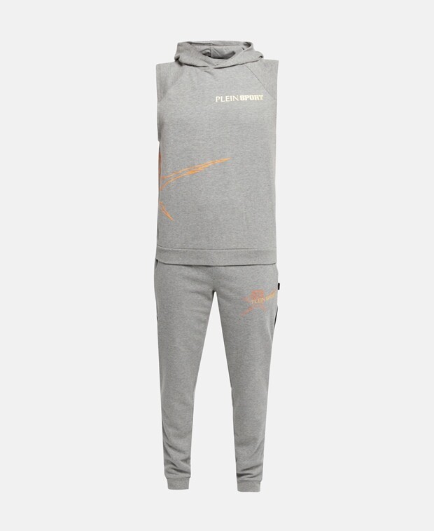 

Худи с капюшоном Plein Sport, серый
