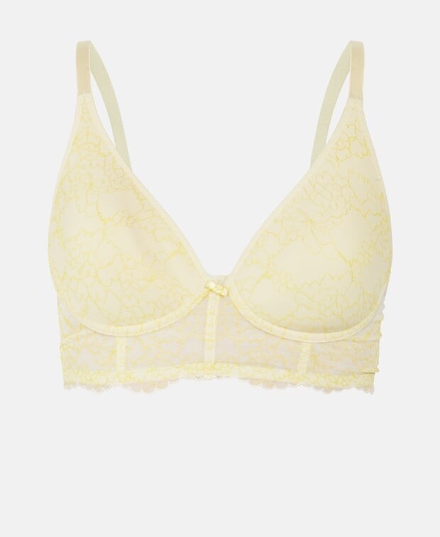 

Бюстгальтер на косточках, чашка BF Triumph, желтый