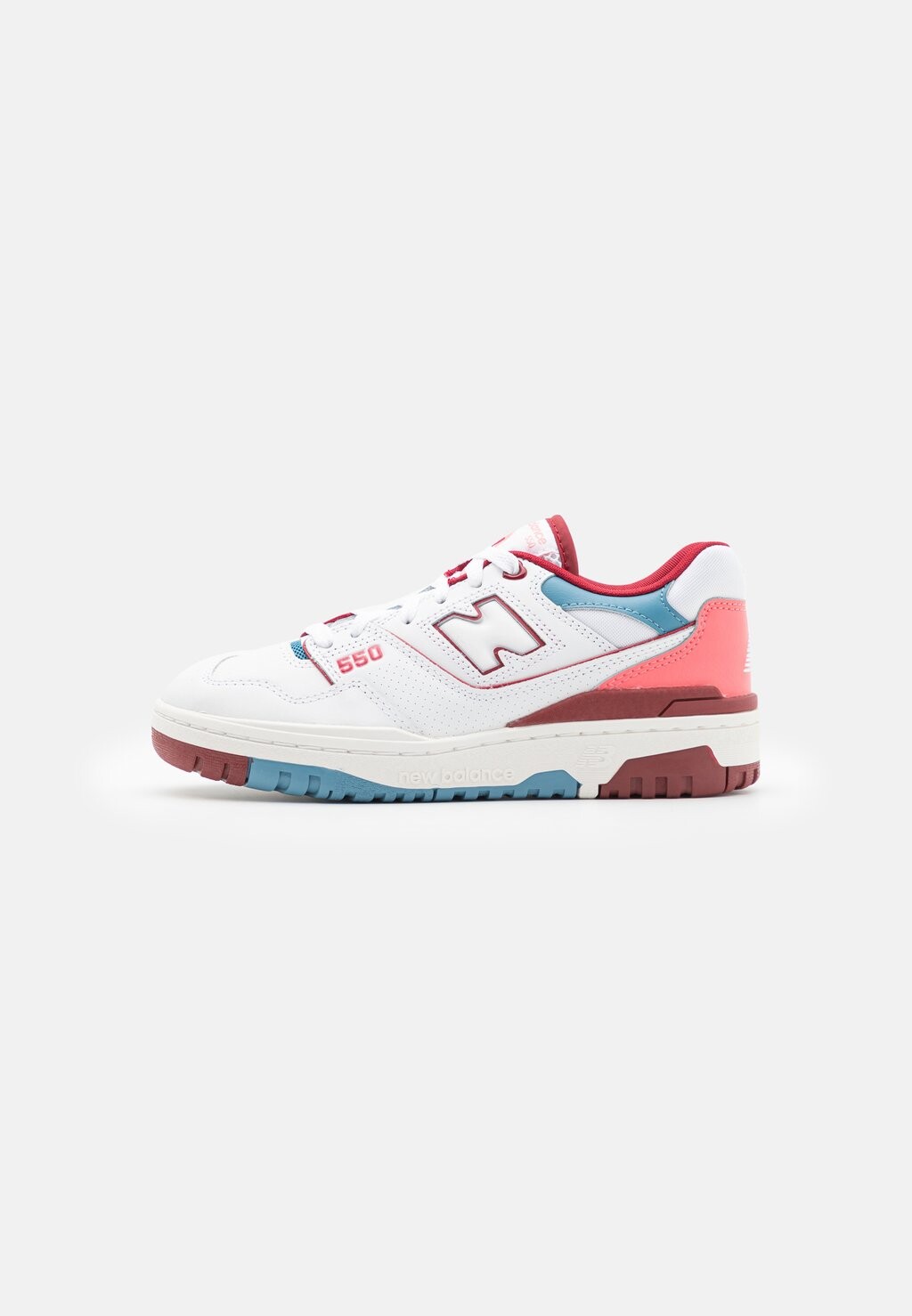 

Кроссовки New Balance 550 Unisex, белый / розовая пустыня