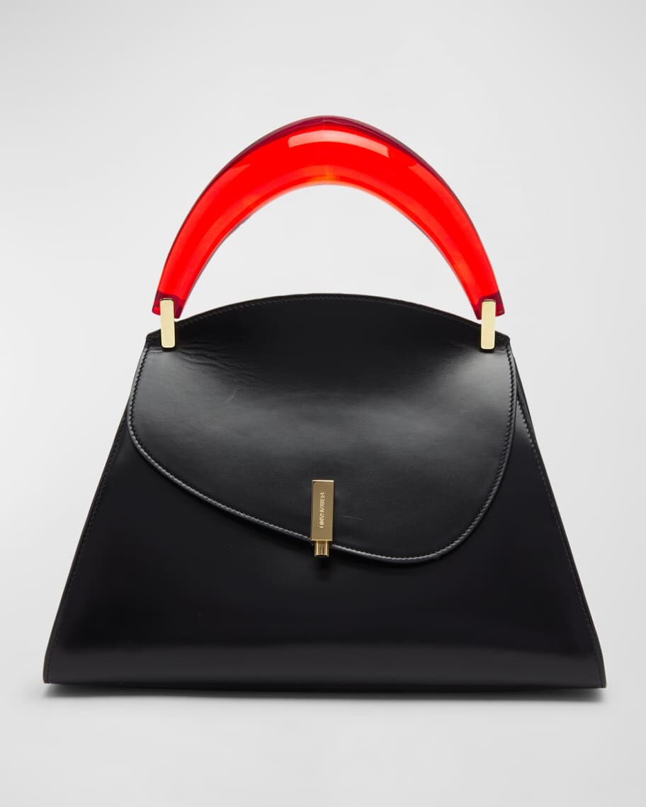 

Кожаная сумка Prism с верхней ручкой Ferragamo