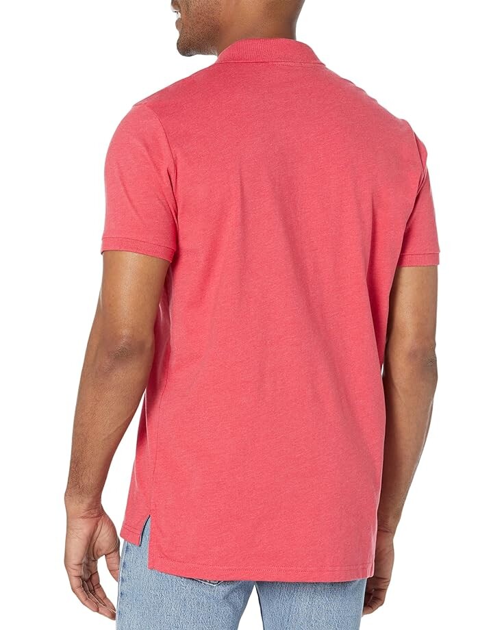 

Поло U.S. POLO ASSN. Solid Jersey Polo Shirt, цвет Field Red Heather
