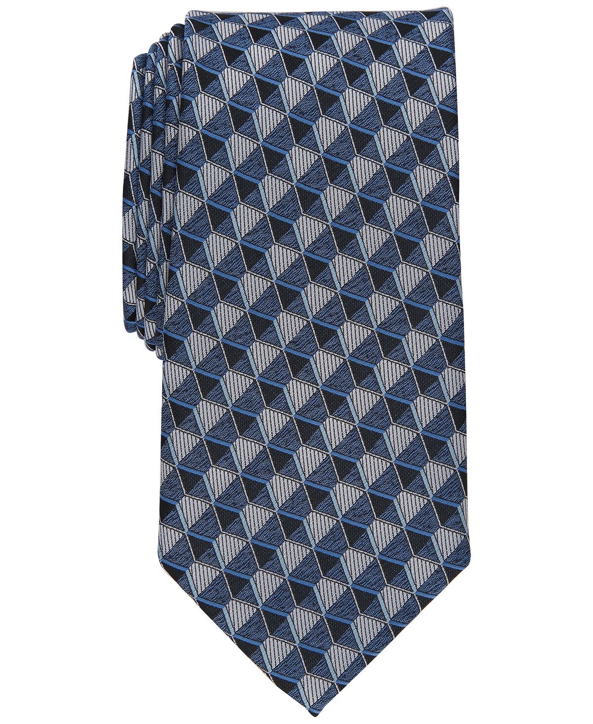 

Мужской галстук Dunstan с геометрическим принтом Perry Ellis