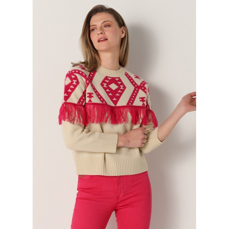 

Свитер Lois Jeans Round Neck, белый