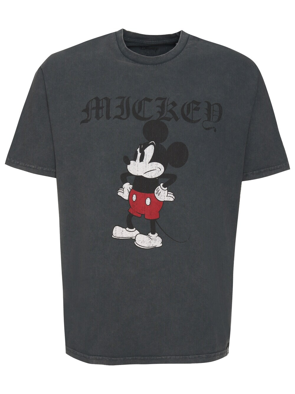 

Футболка Recovered Grumpy Mickey, базальтовый серый