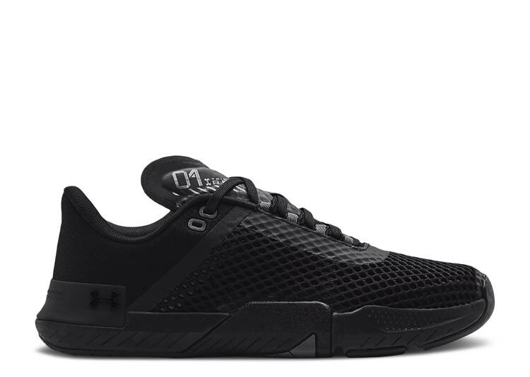 

Кроссовки Under Armour TRIBASE REIGN 4 'TRIPLE BLACK', черный