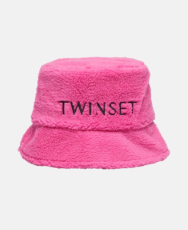 

Флисовая шапка Twinset, розовый