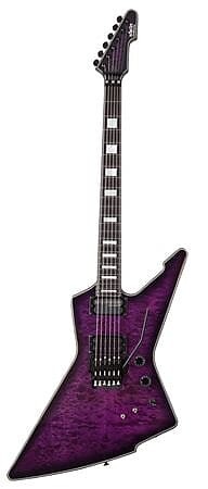 

Электрогитара Schecter E-1FRS Electric Guitar Trans Purple Burst
