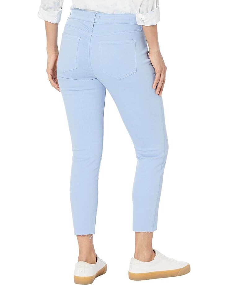 

Джинсы NYDJ Petite Alina Leggings Ankle Raw Hem in Clear Sky, цвет Clear Sky