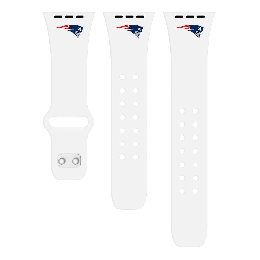 

Ремешок для часов Artinian New England Patriots, белый