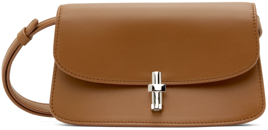 

Коричневая сумка Sofia E/W The Row, цвет Cuir