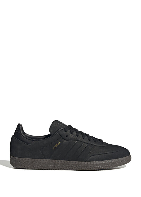 

Черные мужские кожаные кроссовки samba Adidas, Черный