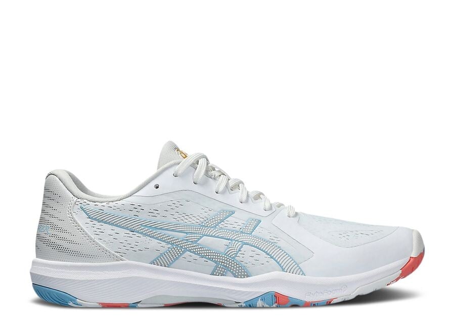 

Кроссовки ASICS DynaFeather, цвет White Light Blue Silver