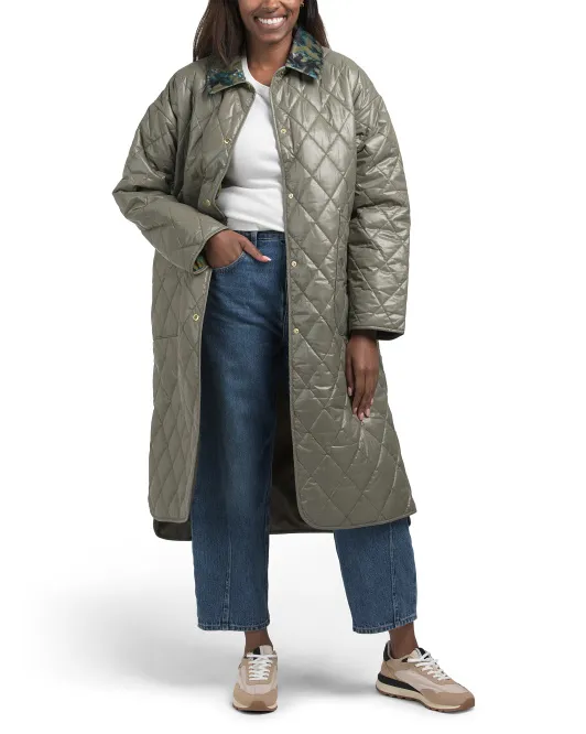 

Стеганая куртка Barbour, зеленый