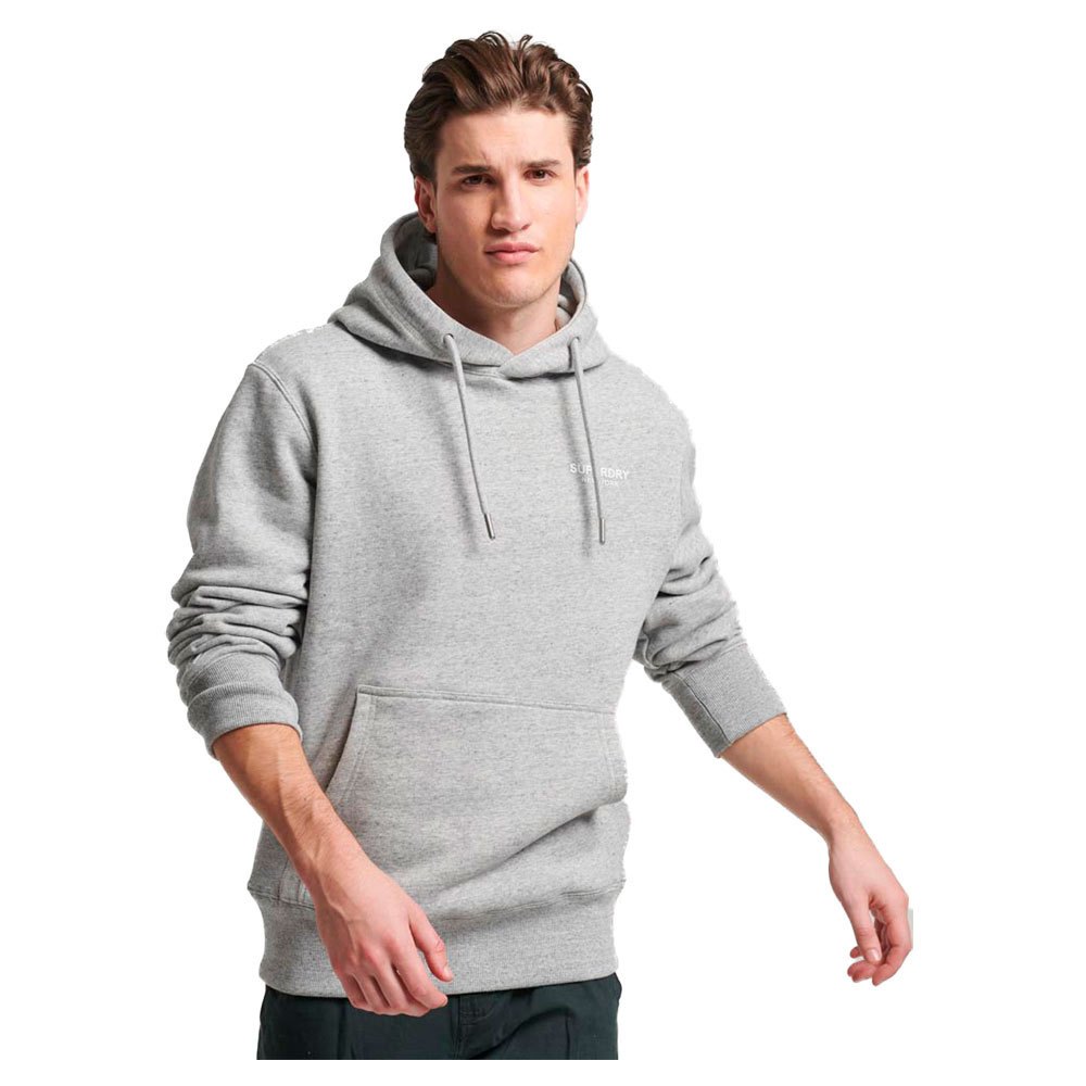 Худи Superdry Luxury Sport Loose, серый