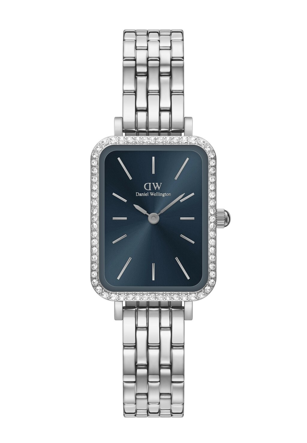 

Часы Quadro Lumine Bezel Link Arctic S Daniel Wellington, цвет silver-coloured