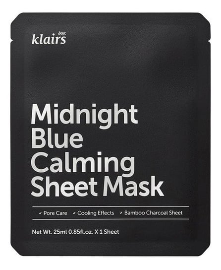 цена Успокаивающая и охлаждающая тканевая маска, 25 мл Klairs