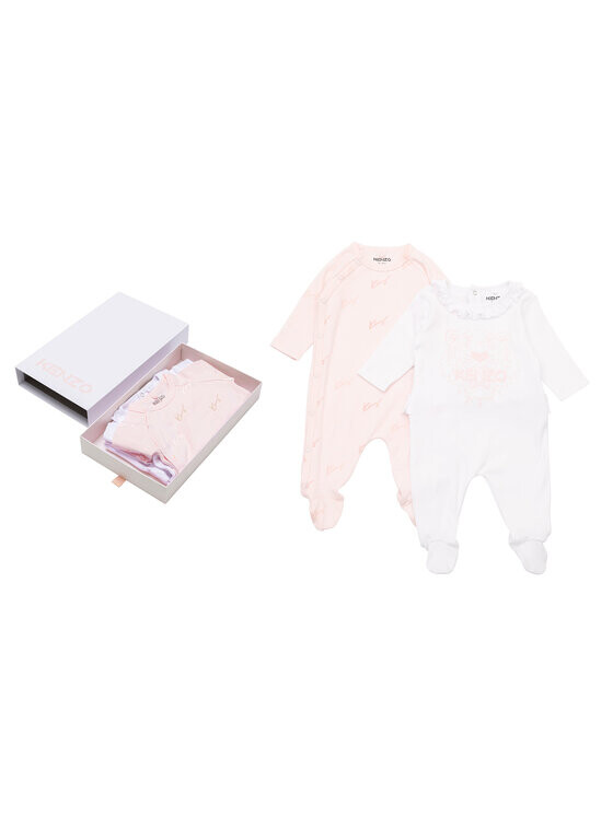 

Комплект из 2 комбинезонов Kenzo Kids, розовый