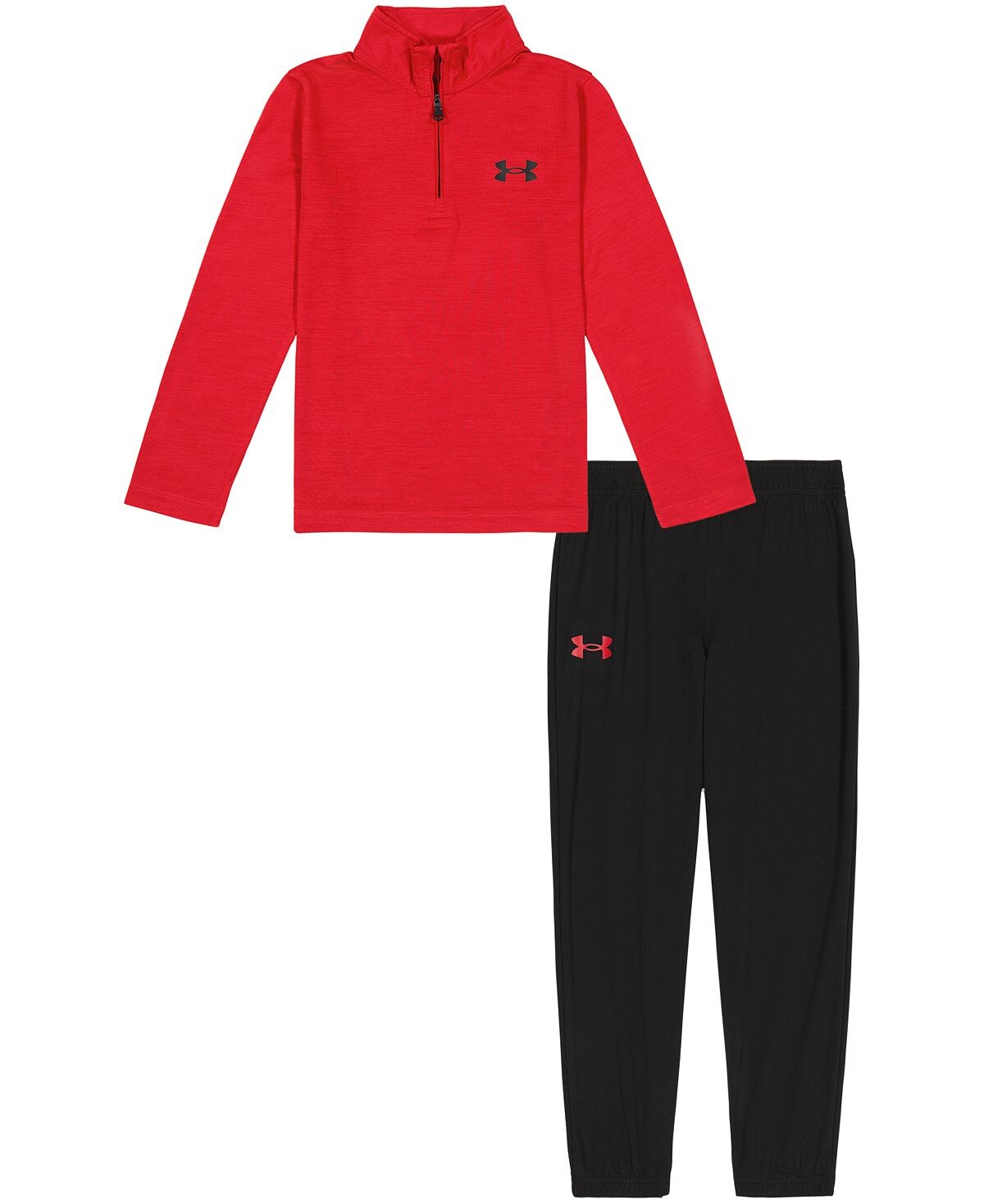 

Комплект из топа с застежкой-молнией на четверть и джоггеров Little Boys Game Under Armour