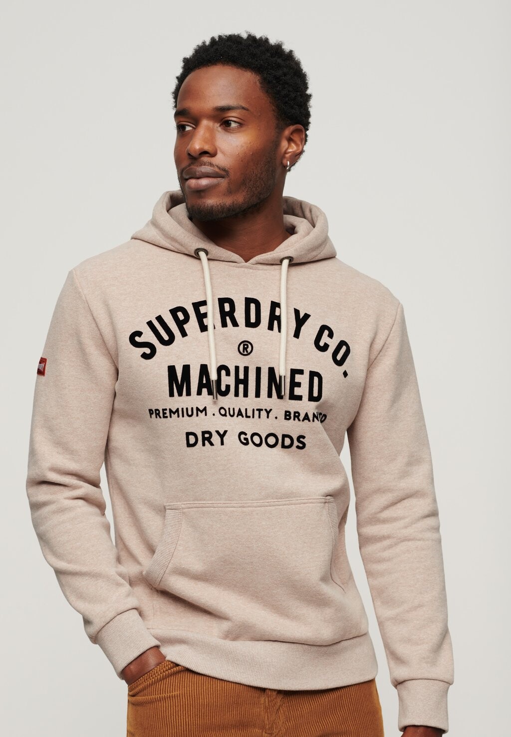 

Толстовка WORKWEAR FLOCK GRAPHIC Superdry, бежевый