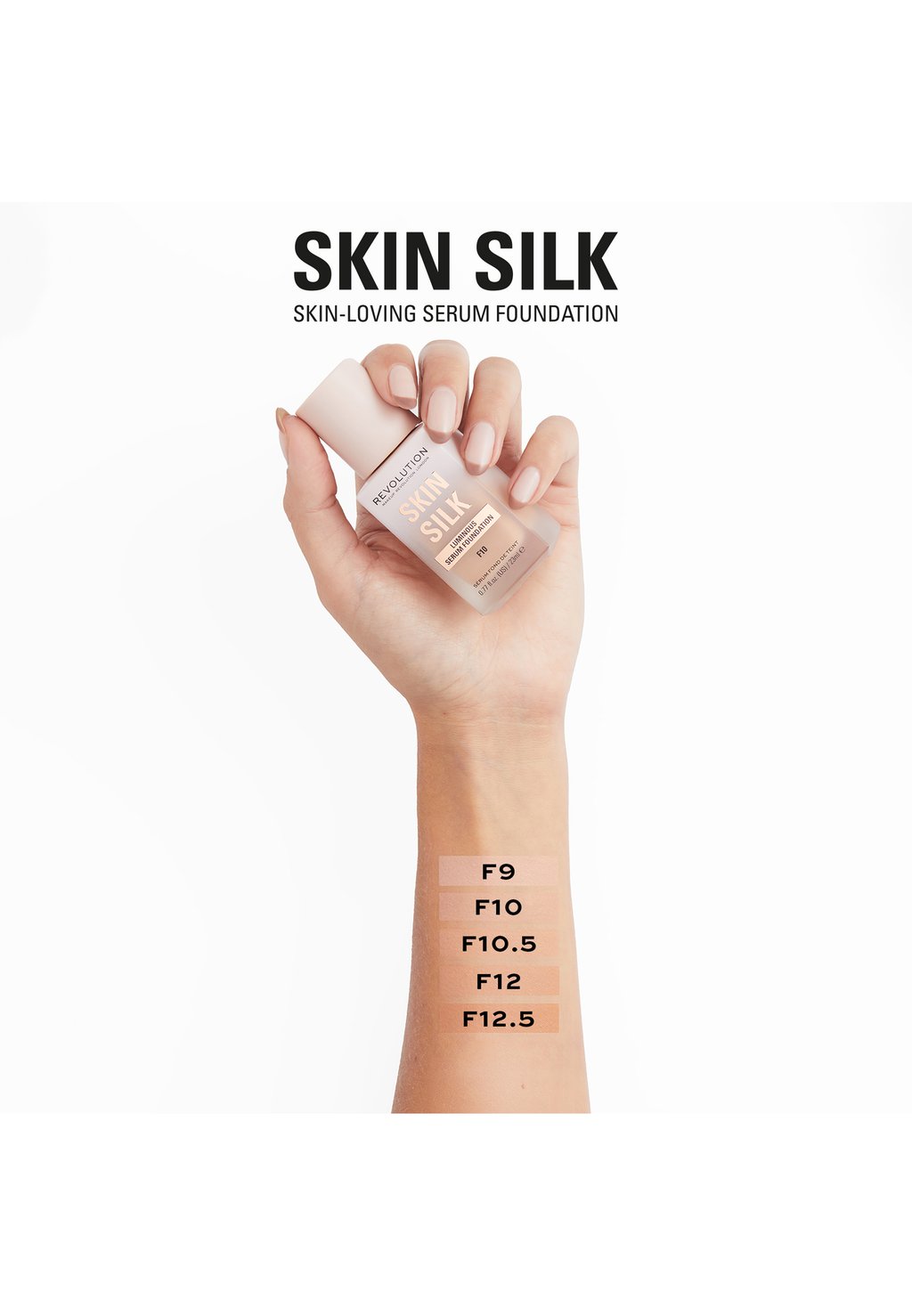 Тональный крем Revolution Skin Silk Serum Foundation Makeup Revolution,  цвет f18 – заказать с доставкой из-за рубежа через онлайн-сервис  «CDEK.Shopping»