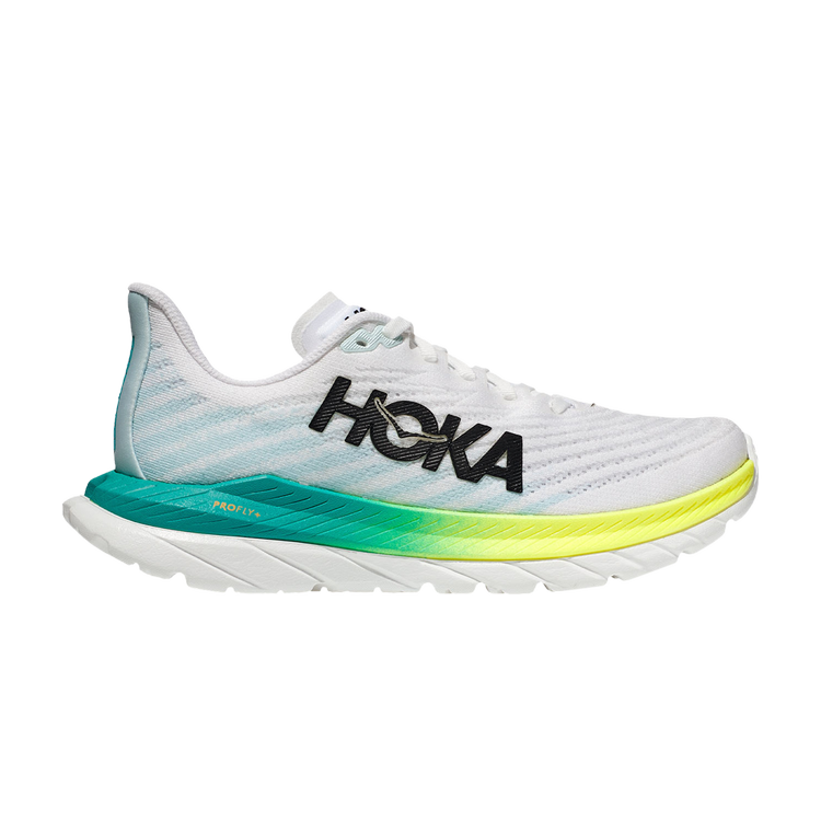 

Кроссовки HOKA Mach 5 2E Wide 'White Blue Glass', белый