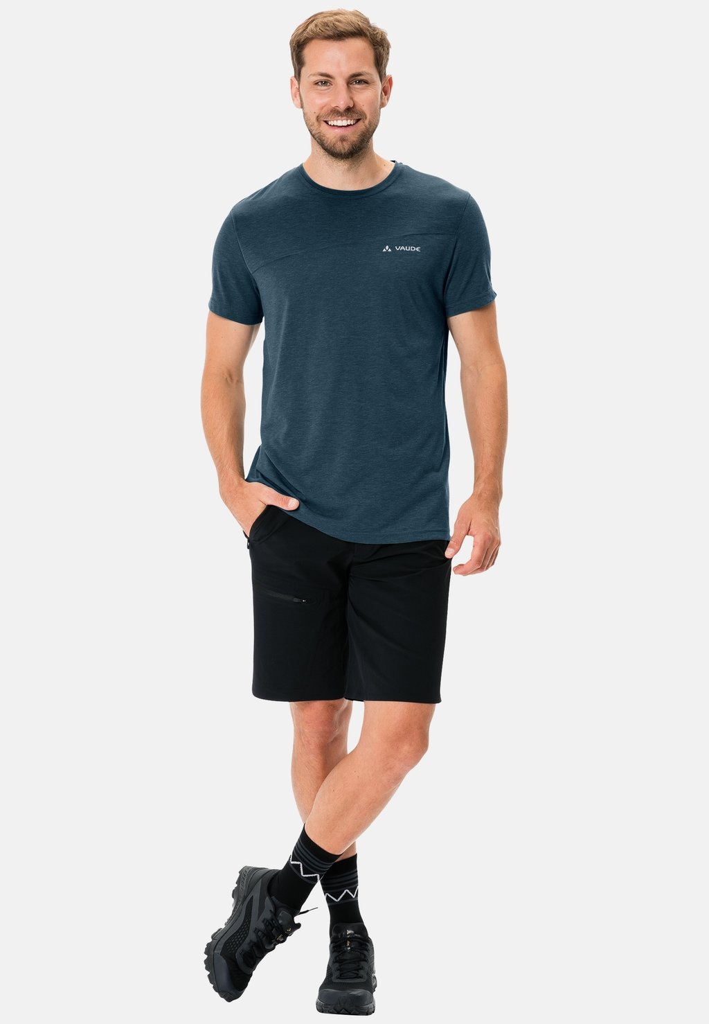 Спортивная футболка MEN'S SVEIT Vaude, цвет dark sea dark sea sea
