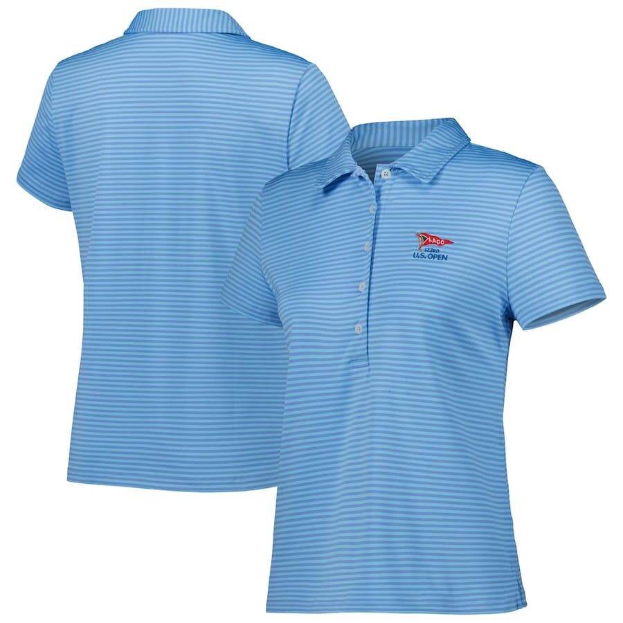 

Поло с коротким рукавом Renwick Golf United States Golf Association, аква