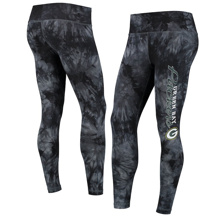 

Леггинсы Concepts Sport Green Bay Packers, черный