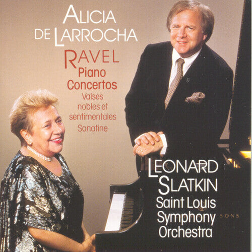 

CD диск Ravel / De Larrocha / Slso / Slatkin: Piano Concerto for Left Hand / Piano Cto in G