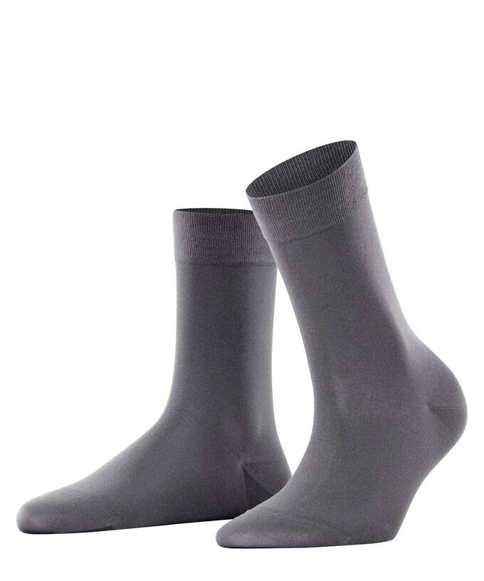 

Хлопковые носки на ощупь Falke, серый