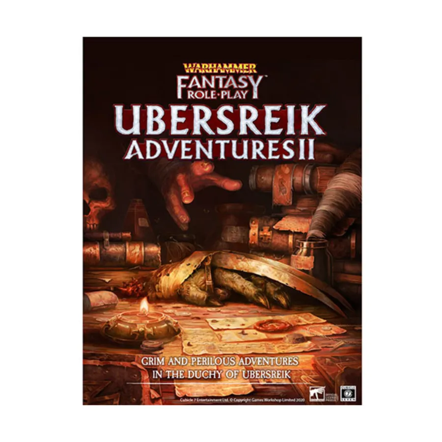 

Ubersreik Adventures II, Warhammer Fantasy RPG 4th Edition (Cubicle Seven), твердый переплет