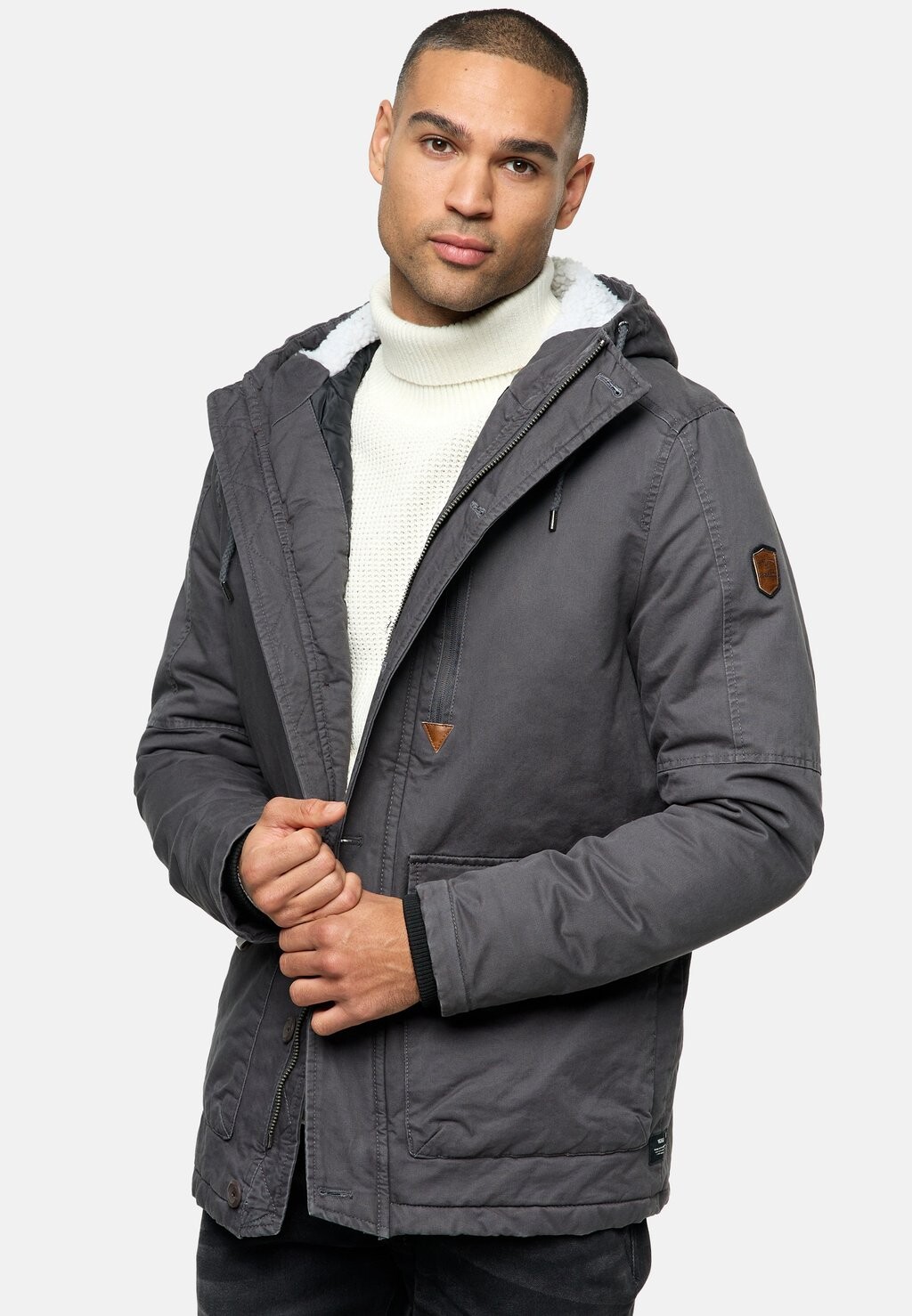 

Куртка зимняя Incrossing Indicode, цвет dk grey