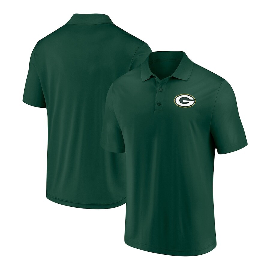 

Поло с коротким рукавом Fanatics Branded Green Bay Packers, зеленый