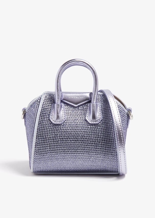 

Сумка Givenchy Micro Antigona, фиолетовый