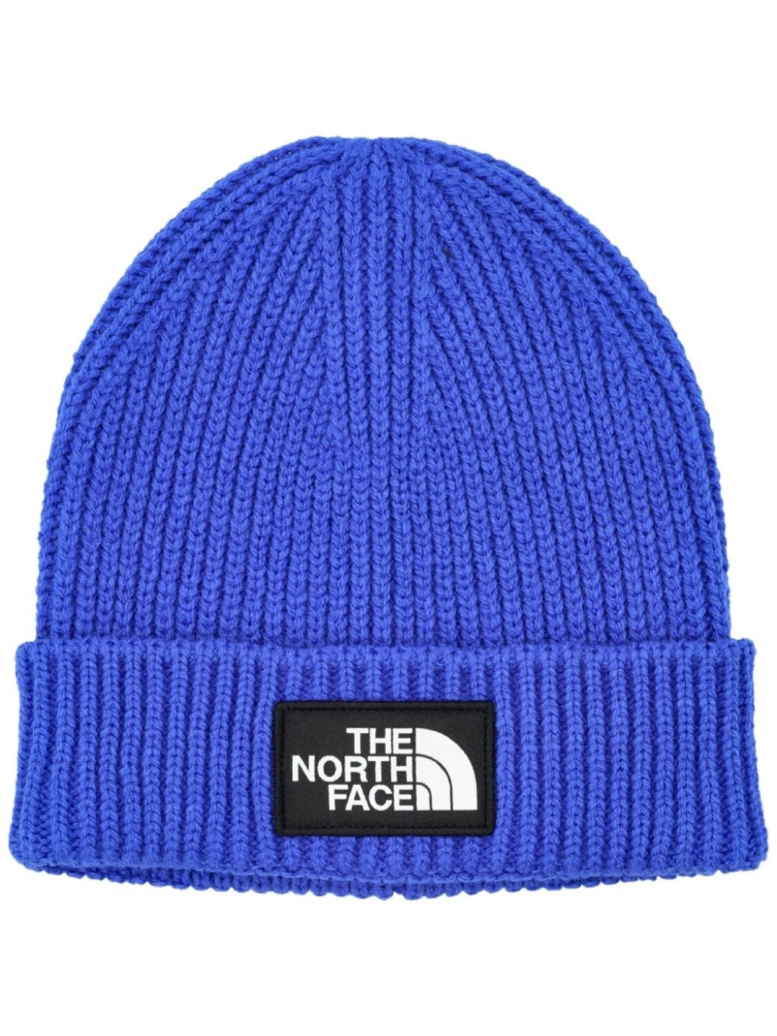 

The North Face шапка-бини с манжетами и логотипом коробки, синий