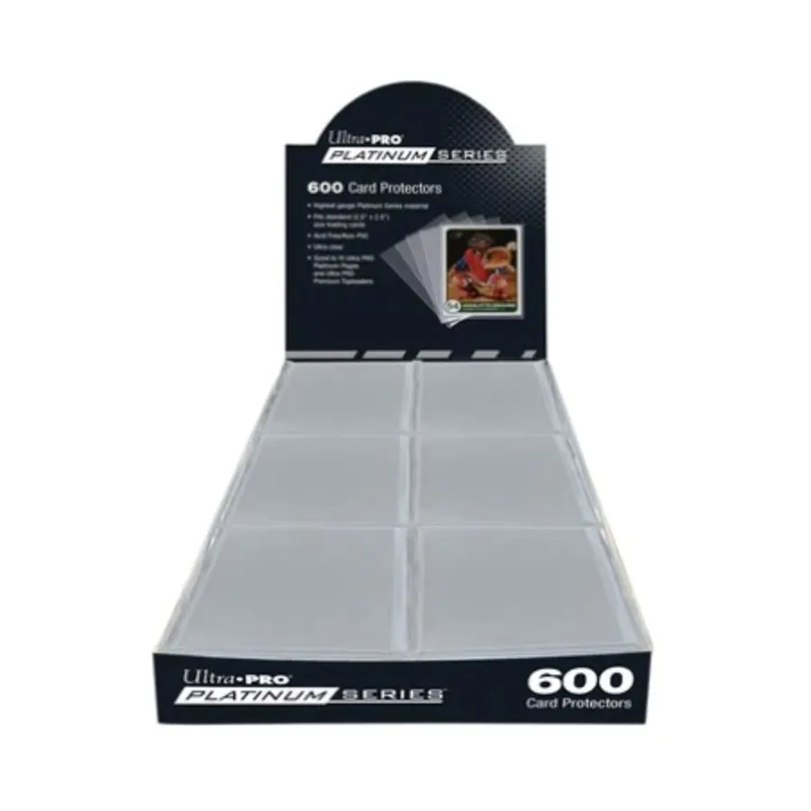 

Рукава серии Platinum — прозрачные (600), Card Sleeves - Standard (Ultra Pro)