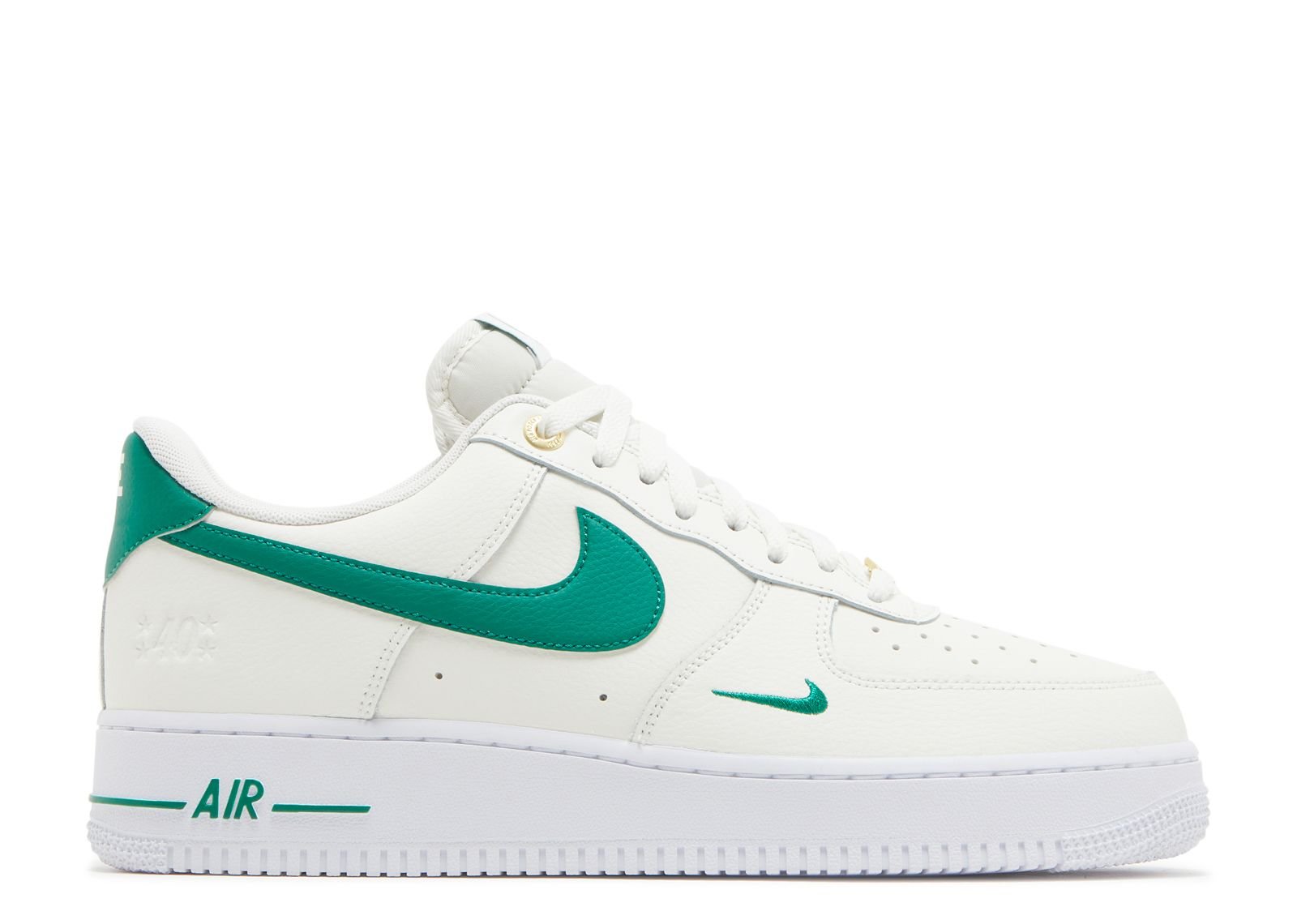 

Кроссовки Nike Air Force 1 '07 Lv8 '40Th Anniversary - Sail Malachite', кремовый, Бежевый;белый