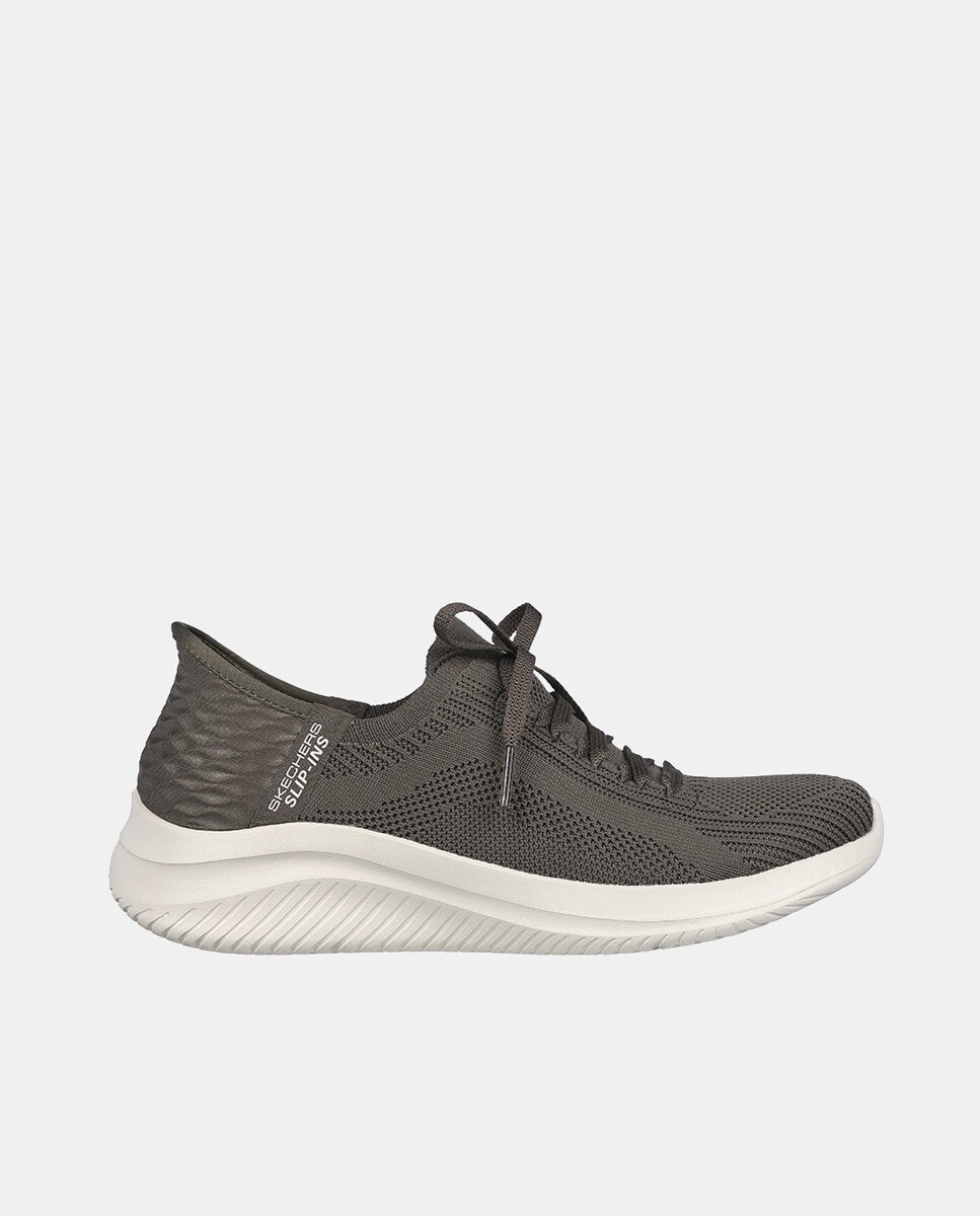 

Женские спортивные слипоны Ultra Flex 3.0 с низким носком Skechers, зеленый