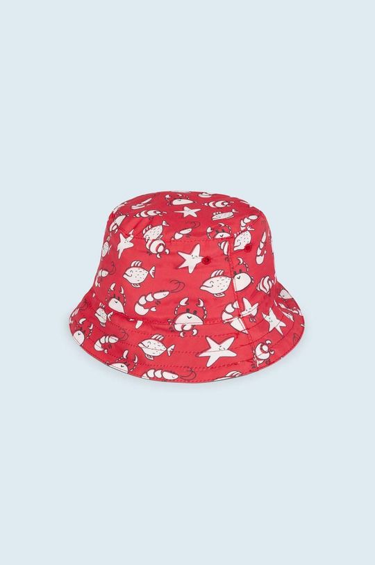 шапка modniki для девочек и мальчиков р56 цв красный Двусторонняя шапка для мальчиков и девочек. Mayoral, красный
