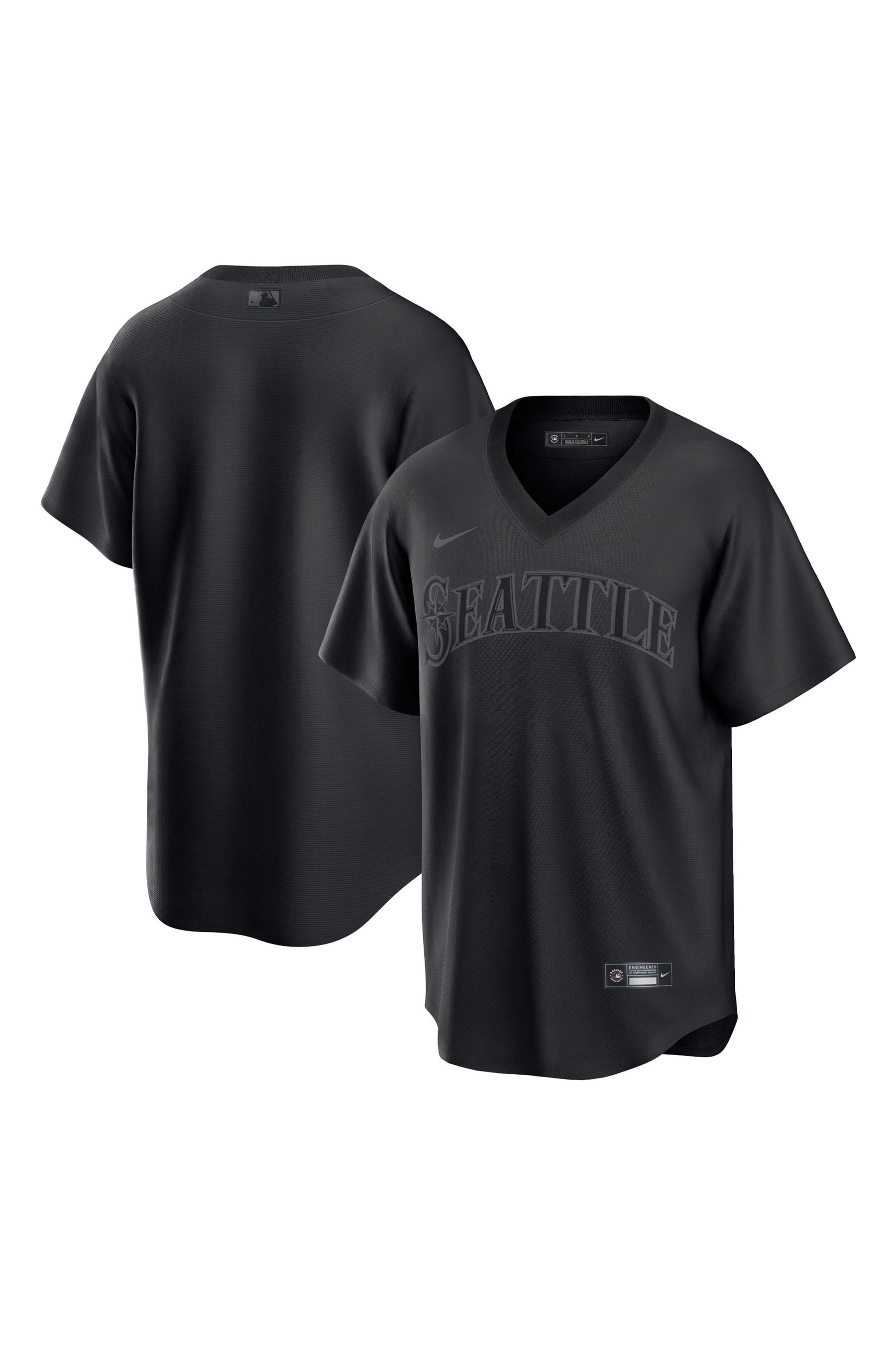 

Джерси Fanatics Seattle Mariners Nike Тринадцатая Nike, черный