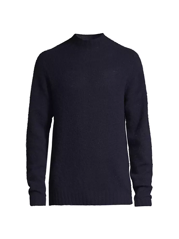 

Свитер с воротником-стойкой Shetland Mock Drake'S, цвет new navy