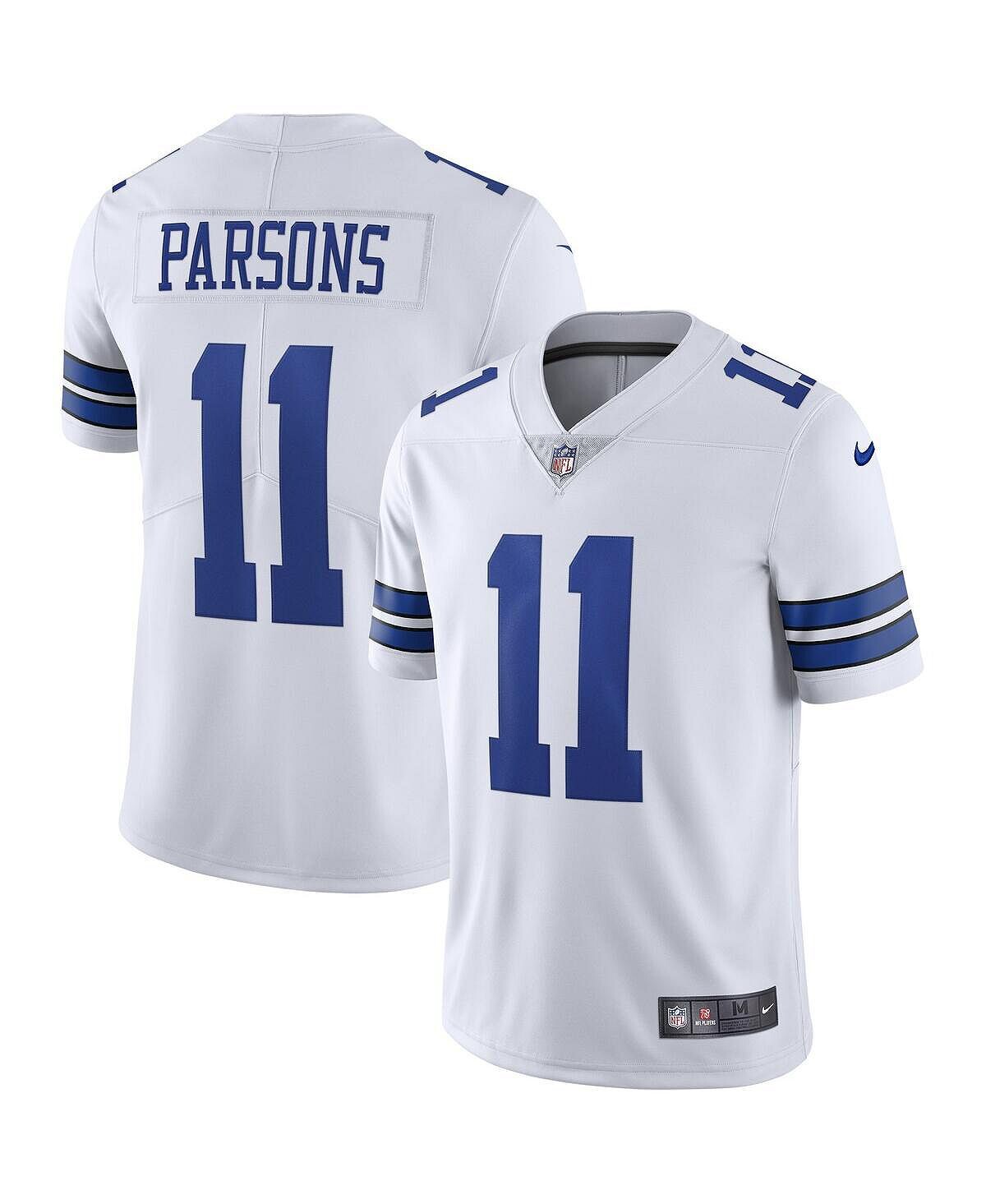 

Мужская белая майка Micah Parsons Dallas Cowboys Vapor Limited Nike
