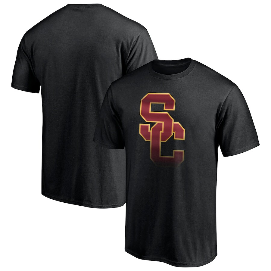 

Футболка с коротким рукавом Fanatics Branded Usc Trojans, черный