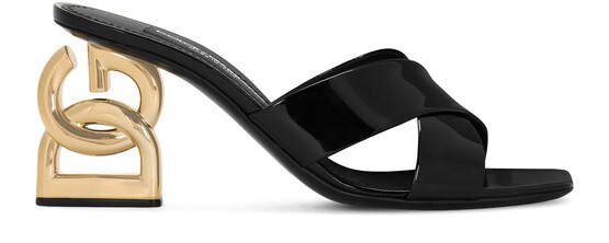 

Туфли-лодочки 3.5 из лакированной кожи Dolce & Gabbana, черный