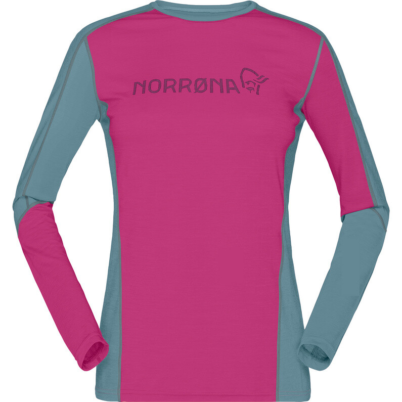

Женская куртка Falketind Equalizer Merino с длинным рукавом Norrona, розовый