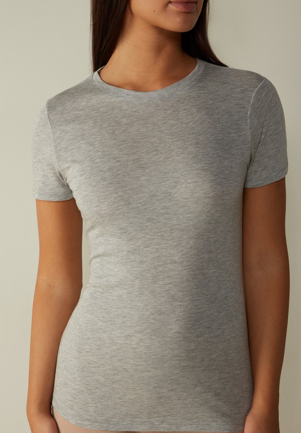 Базовая футболка ULTRAFRESH SHORT-SLEEVED Intimissimi, цвет grigio melange