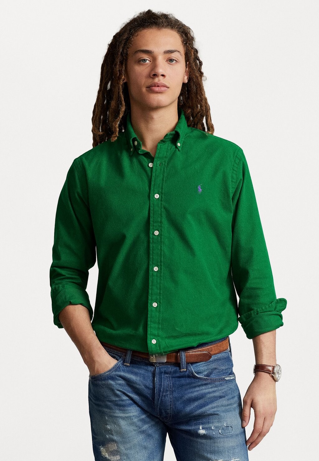 

Рубашка LONG SLEEVE SPORT Polo Ralph Lauren, спортивный зеленый
