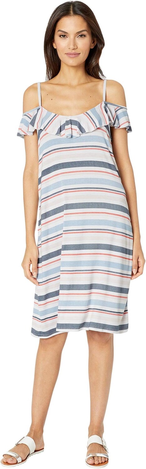 

Платье Tribal Ruffle Dress, цвет Vivid Blue